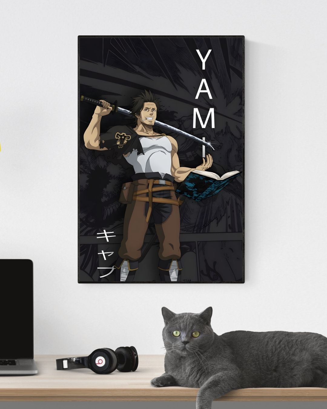 BLACK CLOVER CAPTAIN YAMI POSTER 01 - image 3