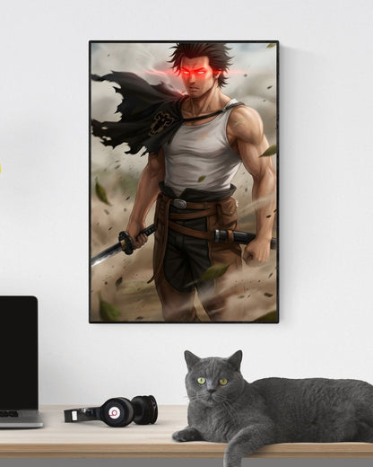 BLACK CLOVER CAPTAIN YAMI POSTER 11 - image 3
