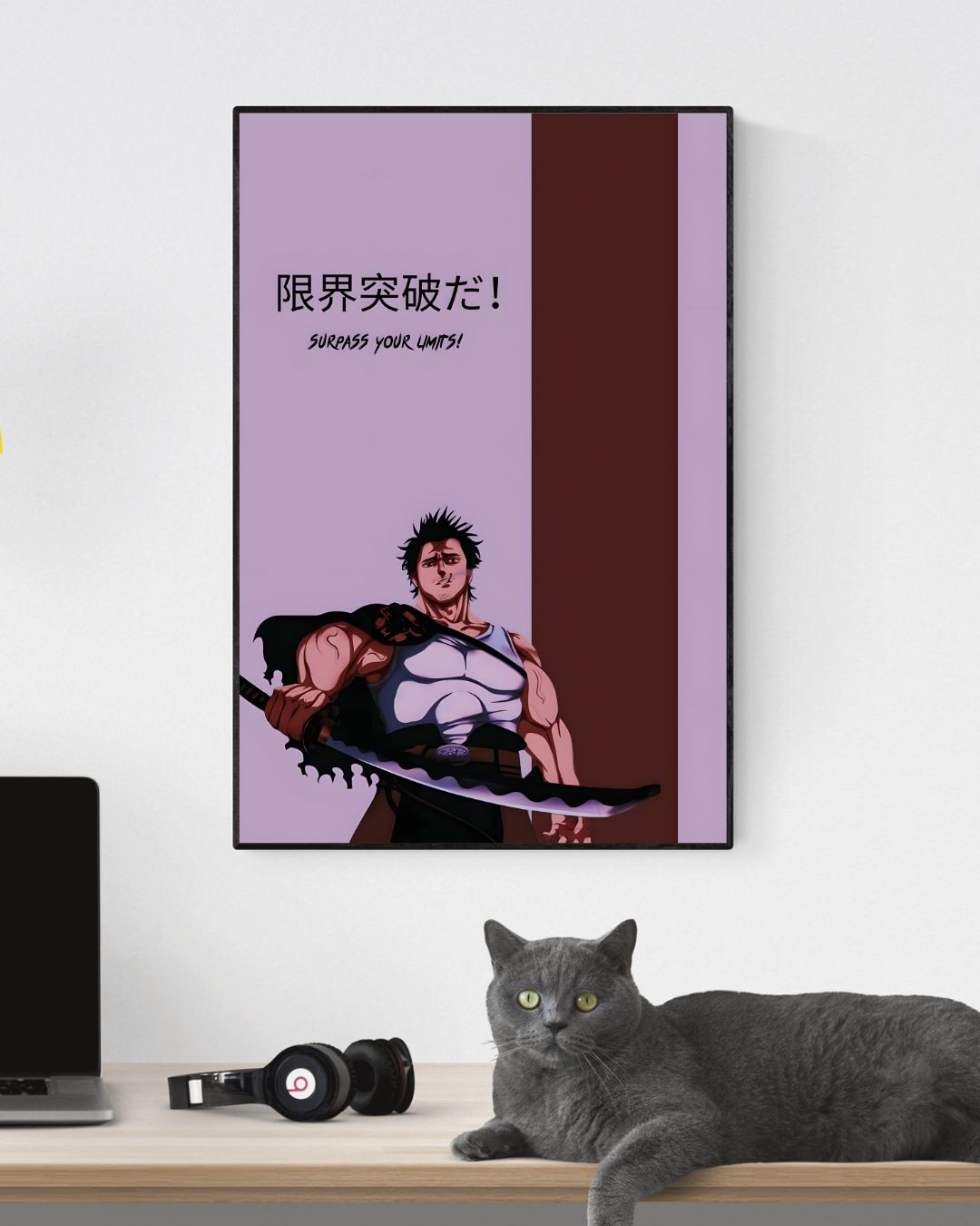 BLACK CLOVER CAPTAIN YAMI POSTER 13 - image 3