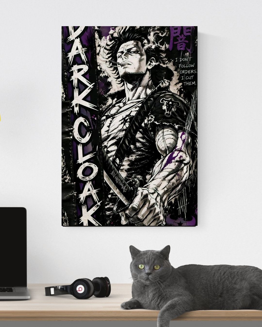 BLACK CLOVER CAPTAIN YAMI POSTER 14 - image 3