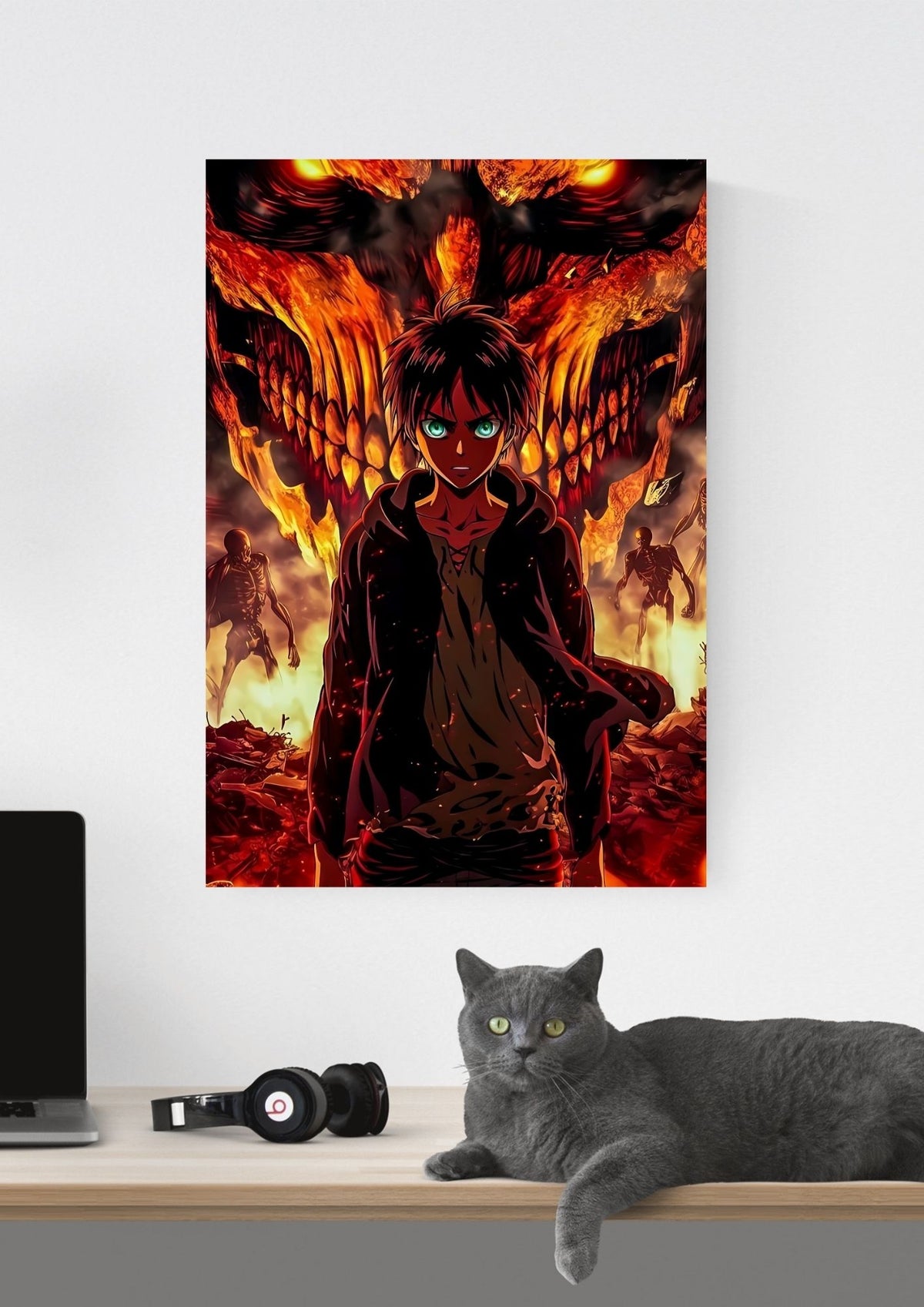 ATTACK ON TITAN EREN YEAGER POSTER 14