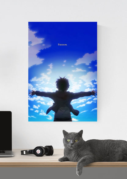 ATTACK ON TITAN EREN YEAGER POSTER 17