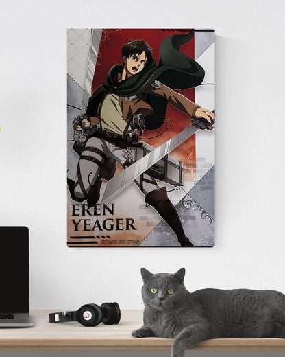 ATTACK ON TITAN EREN YEAGER POSTER 28