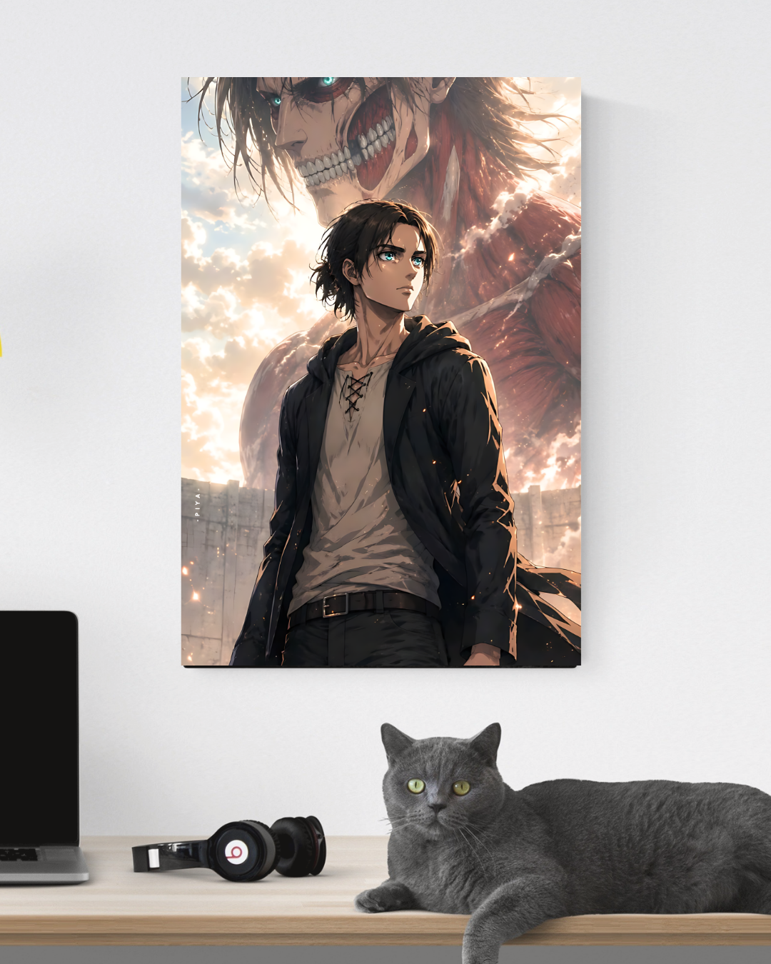 ATTACK ON TITAN EREN YEAGER POSTER 34