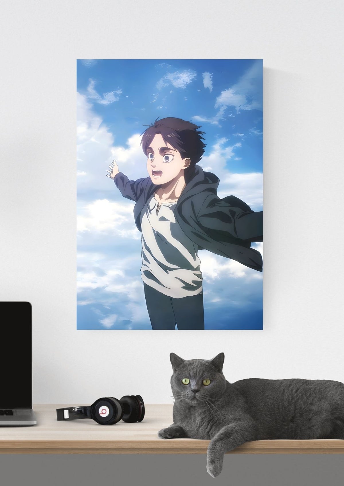 ATTACK ON TITAN EREN YEAGER POSTER 04
