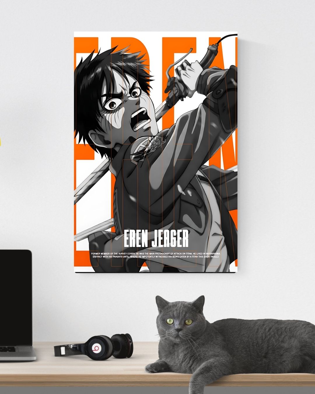 ATTACK ON TITAN EREN YEAGER POSTER 06