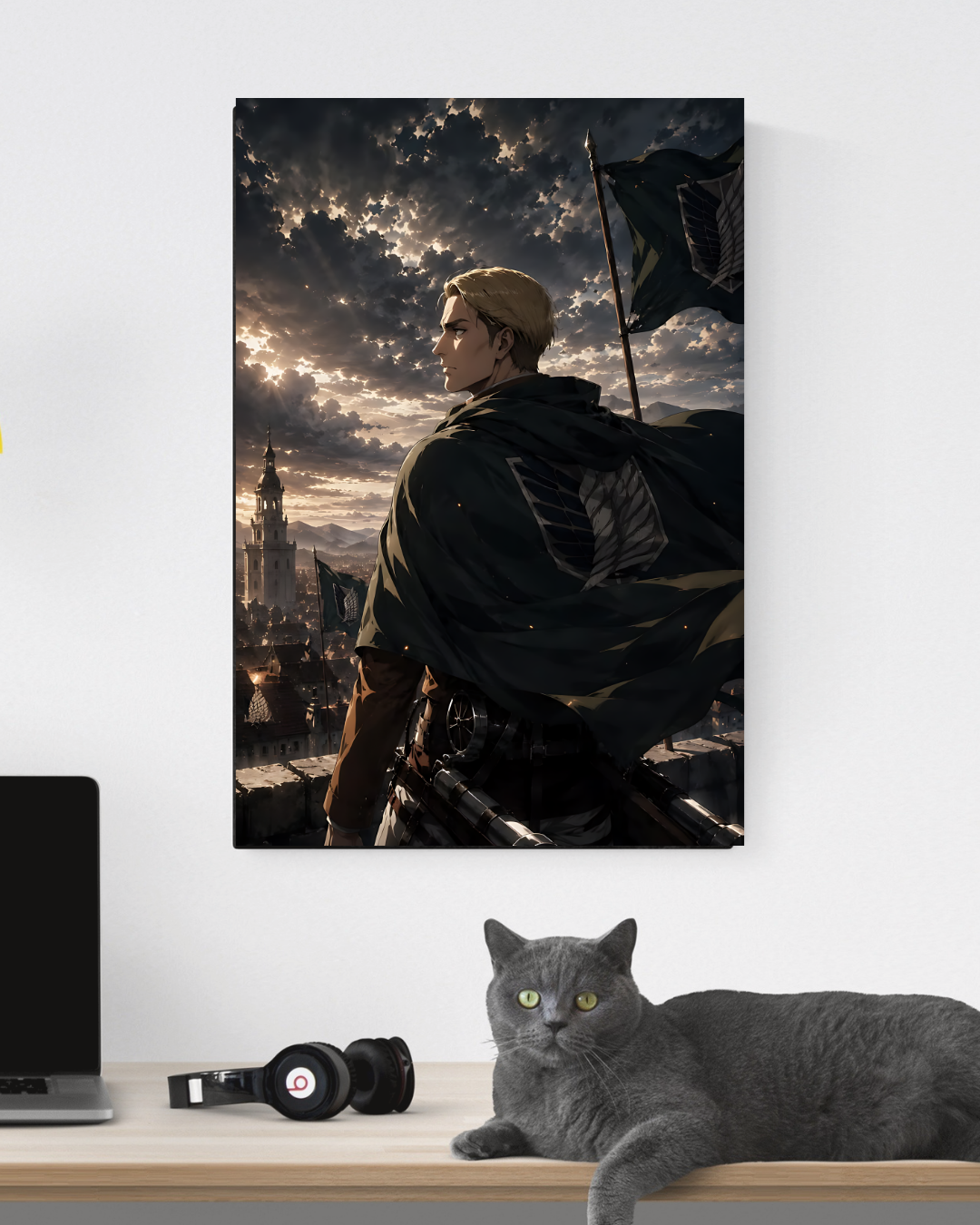 ATTACK ON TITAN ERWIN POSTER 10