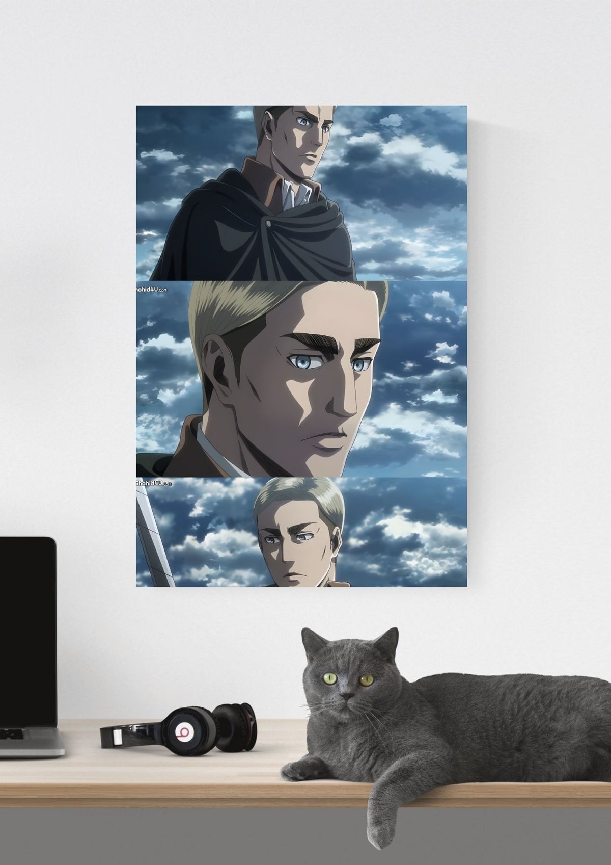ATTACK ON TITAN ERWIN POSTER 06