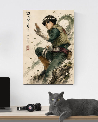 ROCK LEE & NARUTO POSTER 01 - image 3
