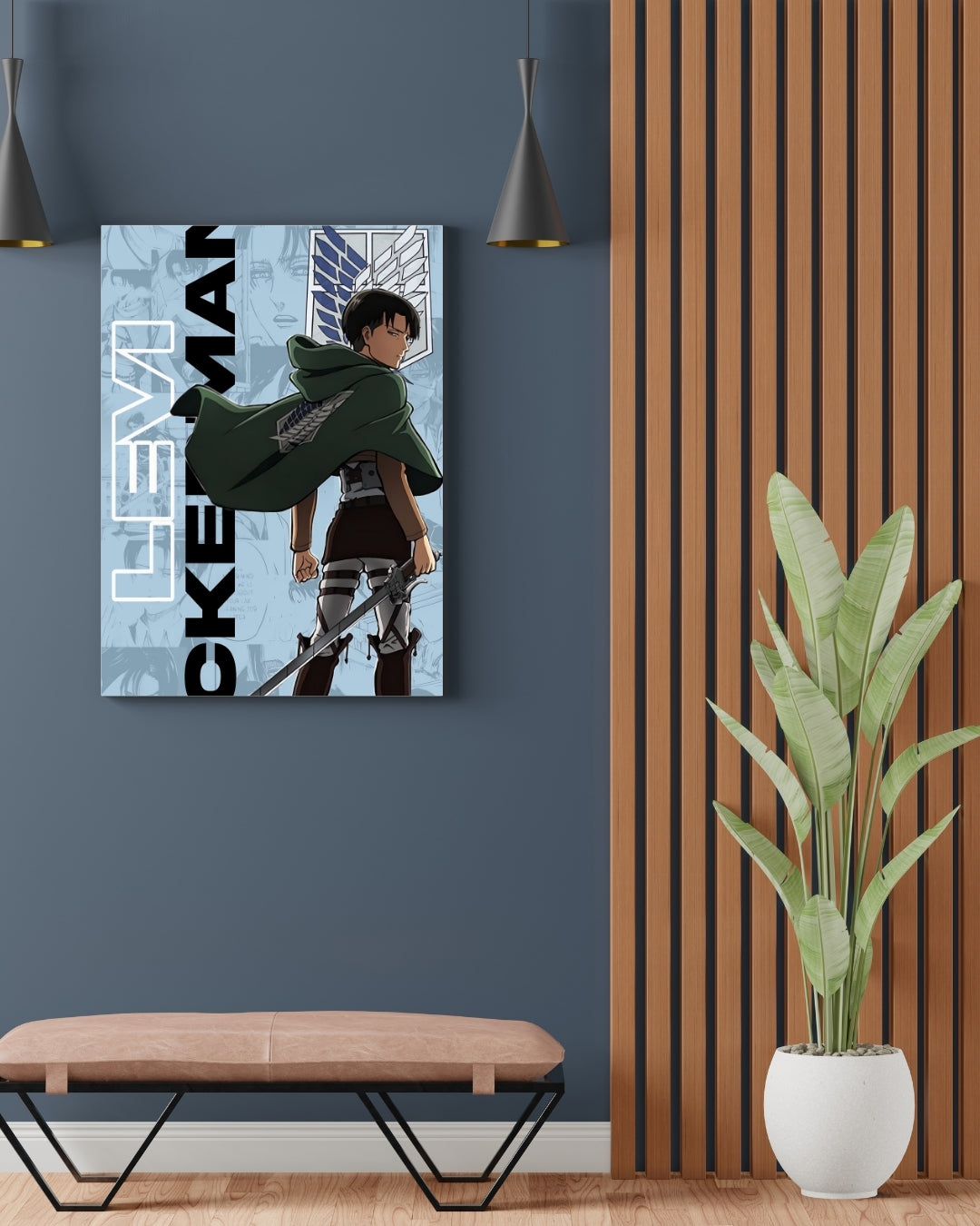 ATTACK ON TITAN LEVI ACKERMAN POSTER 10