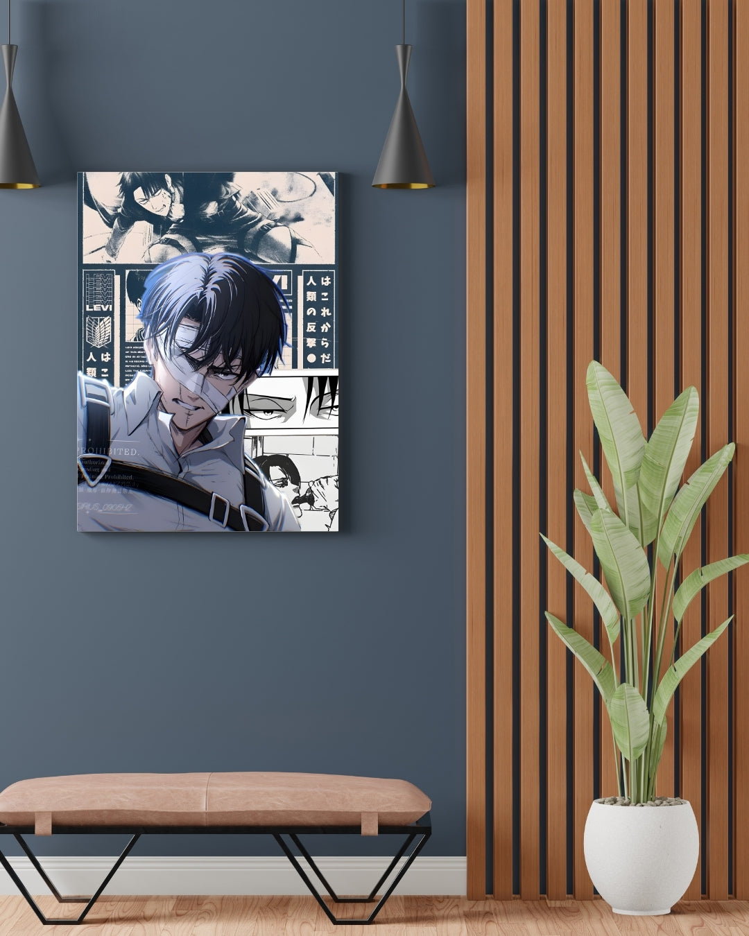 ATTACK ON TITAN LEVI ACKERMAN POSTER 11