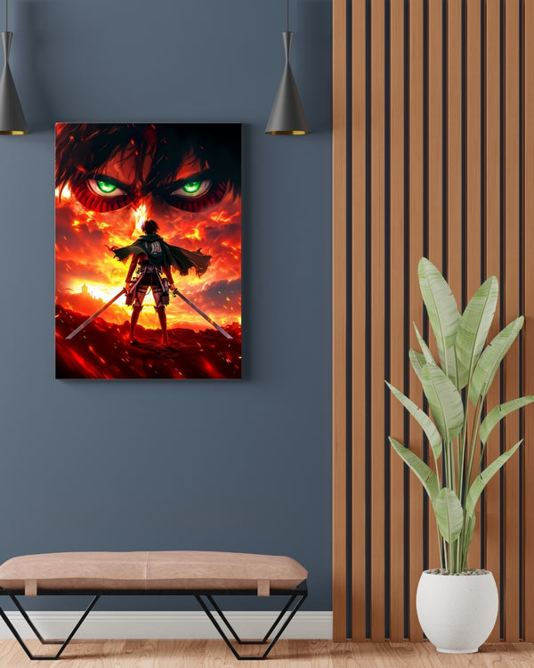 ATTACK ON TITAN LEVI ACKERMAN POSTER 12
