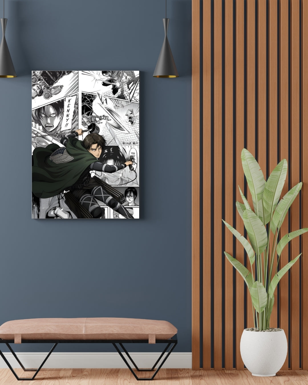 ATTACK ON TITAN LEVI ACKERMAN POSTER 13