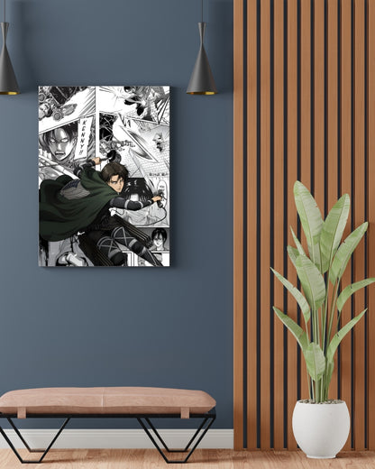 ATTACK ON TITAN LEVI ACKERMAN POSTER 13