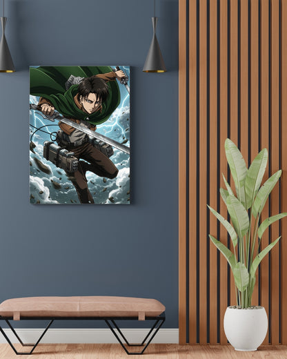 ATTACK ON TITAN LEVI ACKERMAN POSTER 18
