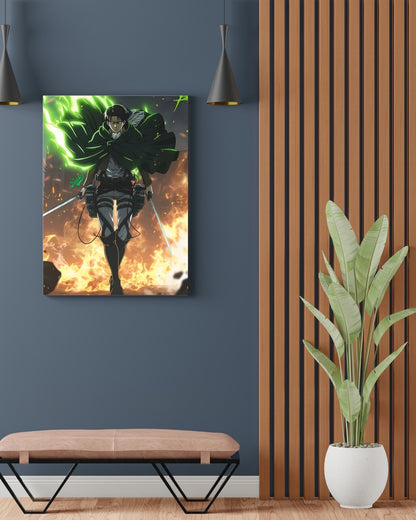 ATTACK ON TITAN LEVI ACKERMAN POSTER 19