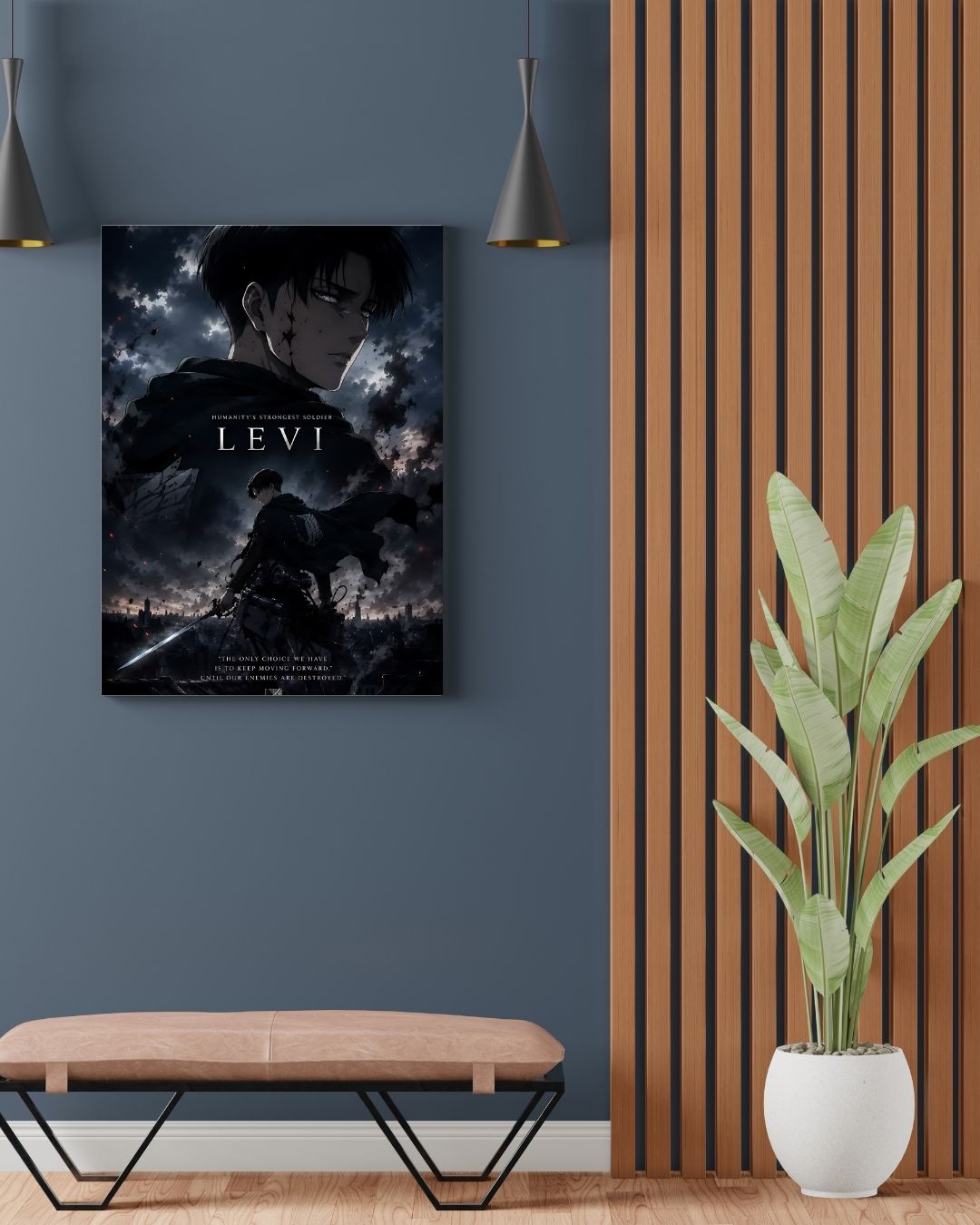 ATTACK ON TITAN LEVI ACKERMAN POSTER 21