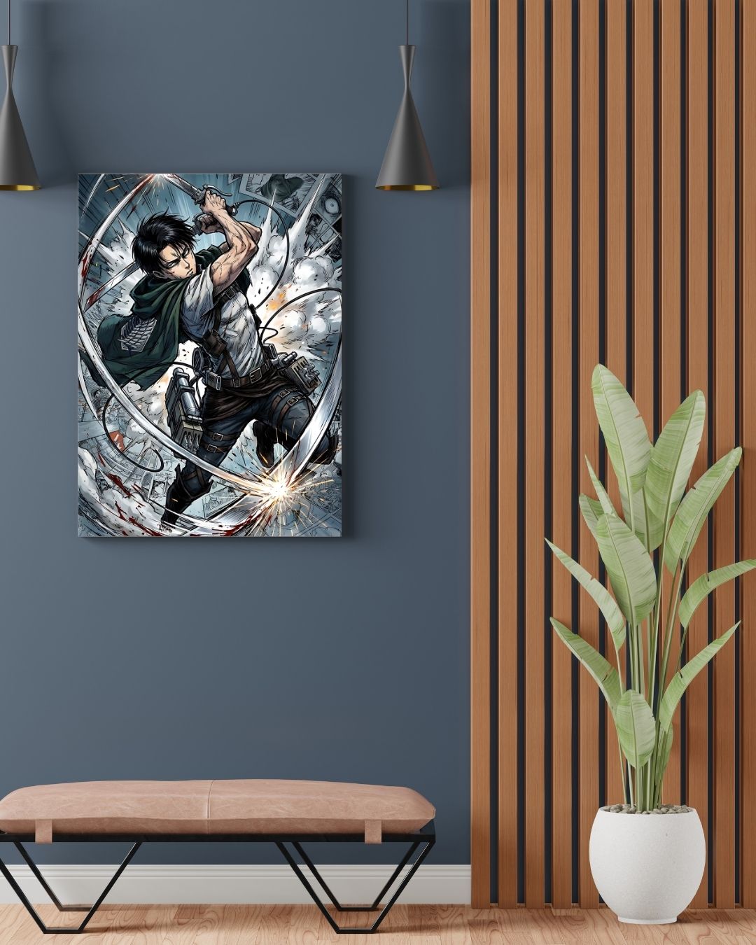 ATTACK ON TITAN LEVI ACKERMAN POSTER 25