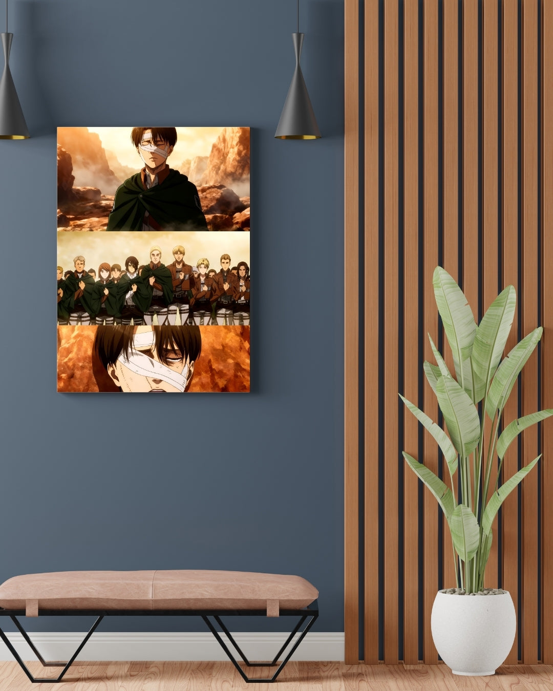 ATTACK ON TITAN LEVI ACKERMAN POSTER 06