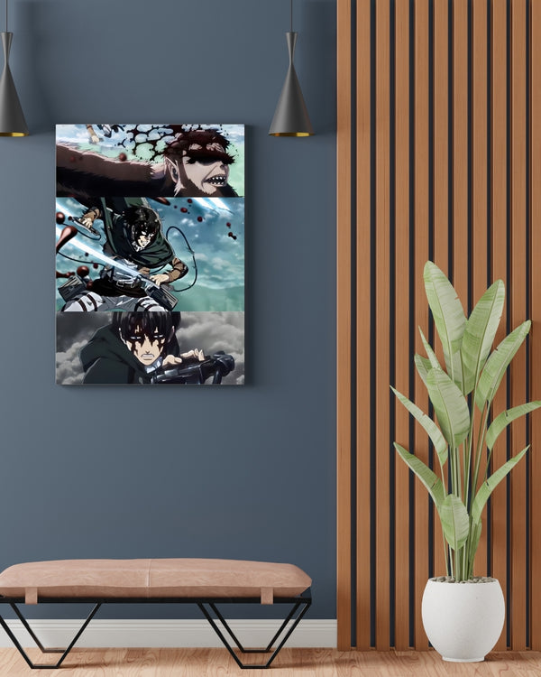 ATTACK ON TITAN LEVI ACKERMAN POSTER 07