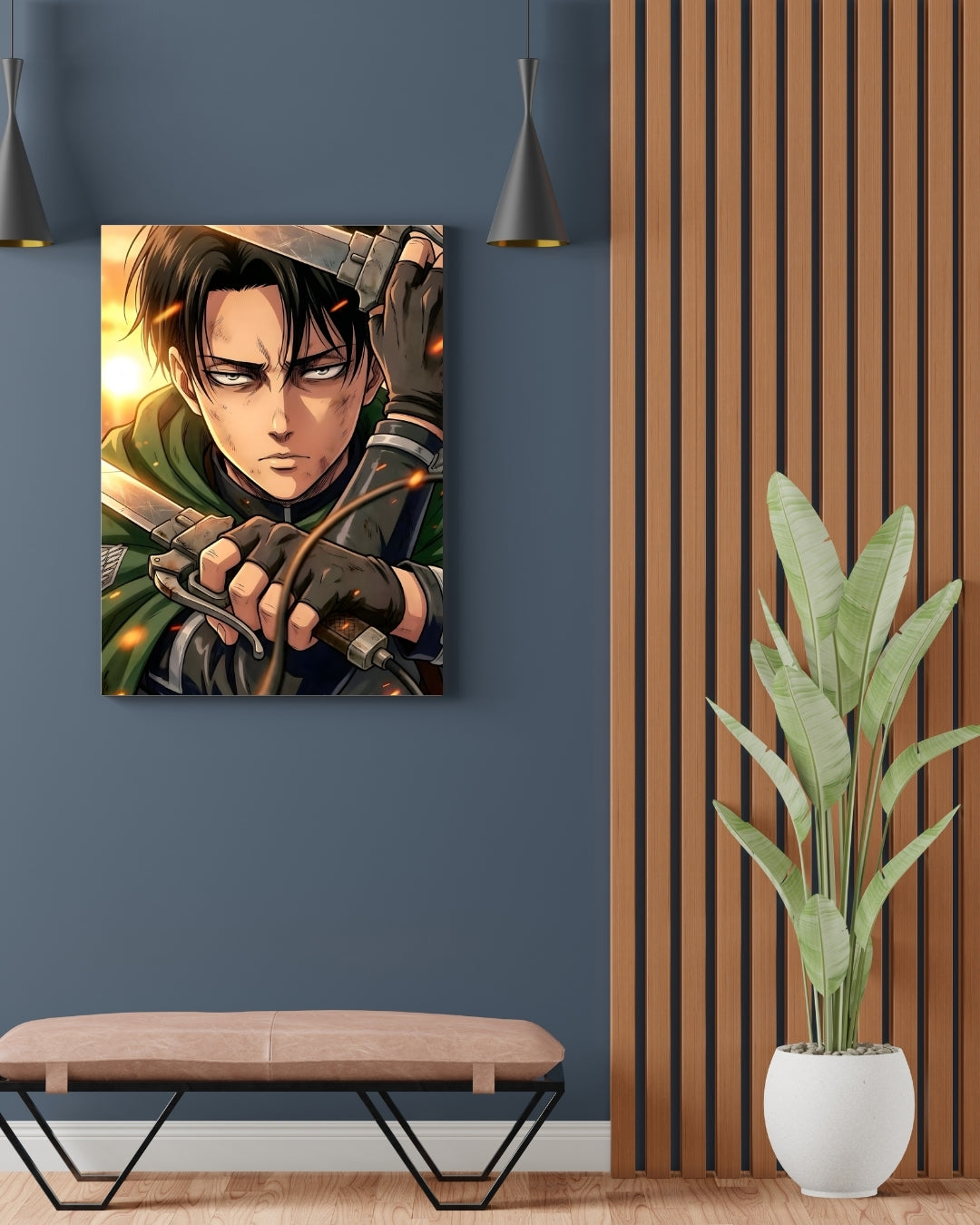 ATTACK ON TITAN LEVI ACKERMAN POSTER 08