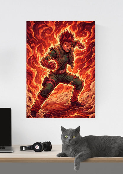 MIGHT GUY POSTER 02 - image 3