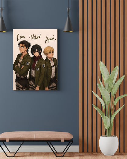 ATTACK ON TITAN TRIO POSTER 06