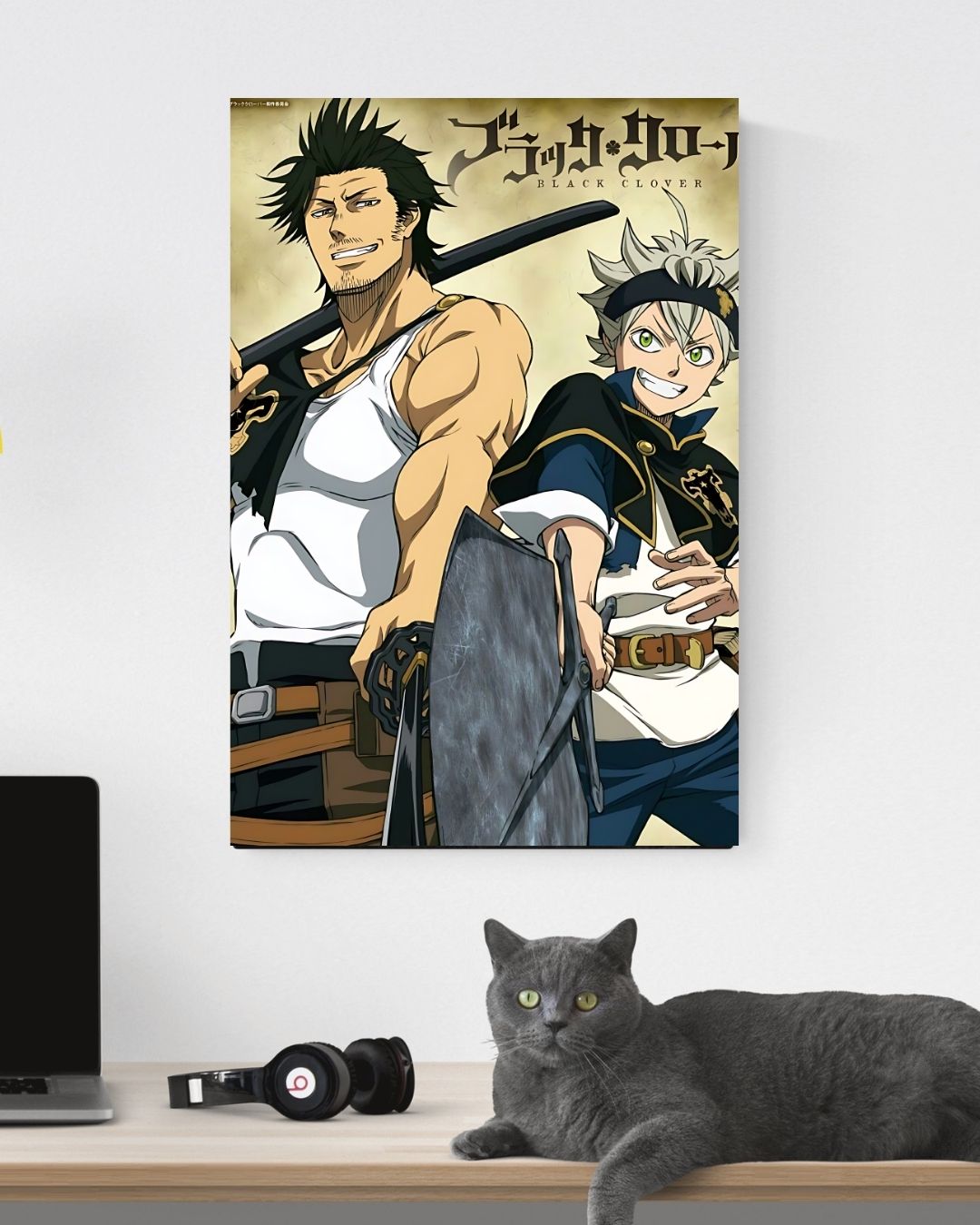 BLACK CLOVER YAMI X ASTA POSTER 01 - image 3
