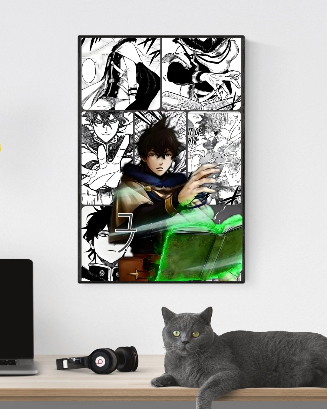 BLACK CLOVER YUNO POSTER 05 - image 3