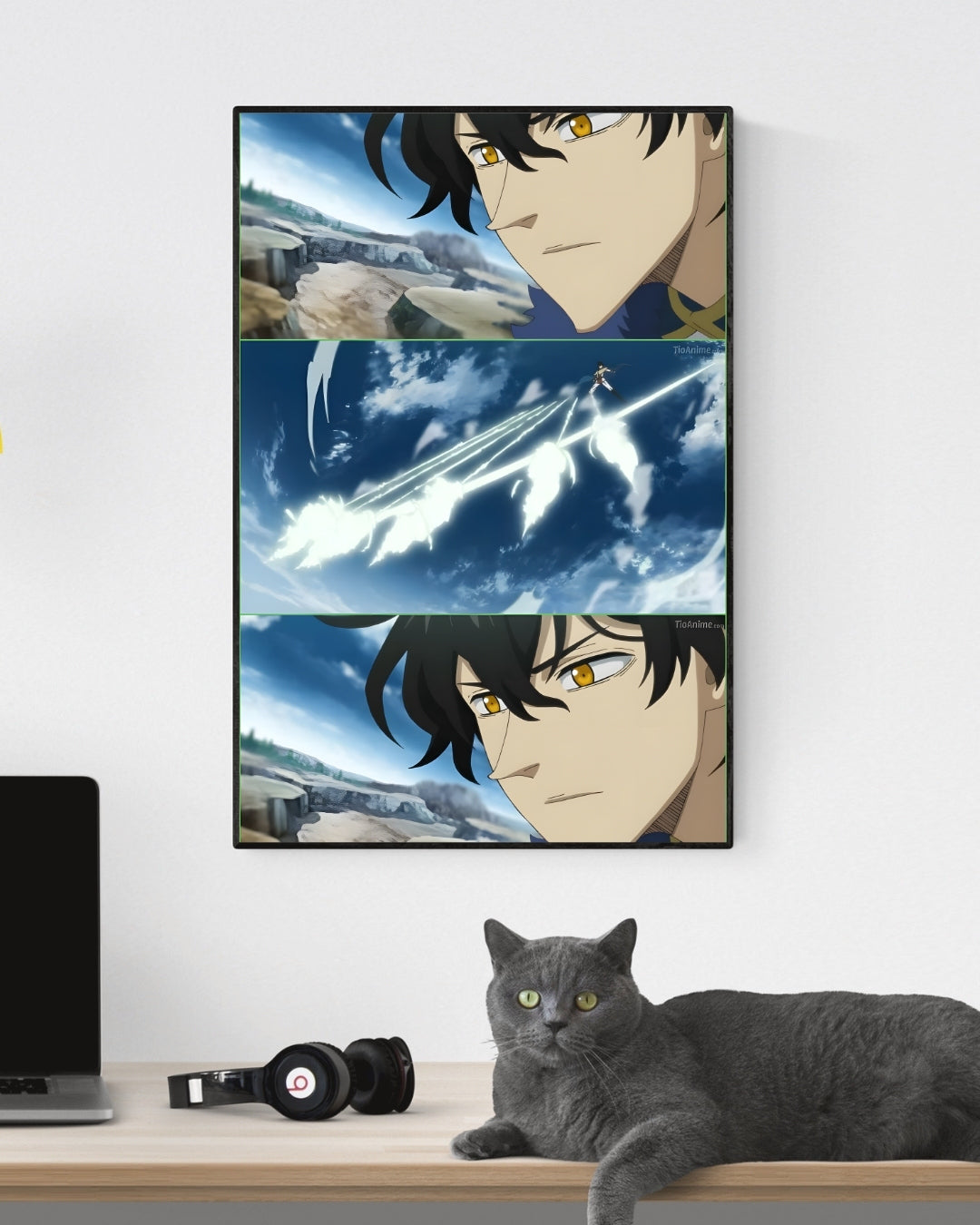 BLACK CLOVER YUNO POSTER 08 - image 3