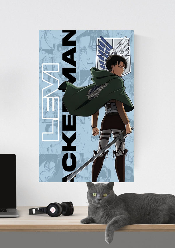 ATTACK ON TITAN LEVI ACKERMAN POSTER 10