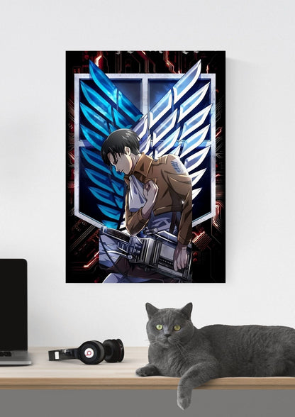ATTACK ON TITAN LEVI ACKERMAN POSTER 17