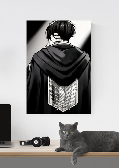 ATTACK ON TITAN LEVI ACKERMAN POSTER 01
