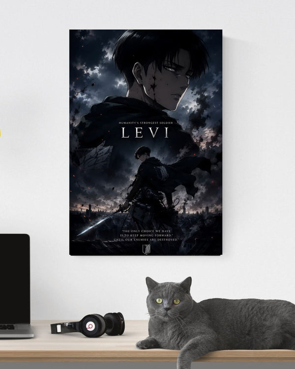 ATTACK ON TITAN LEVI ACKERMAN POSTER 21