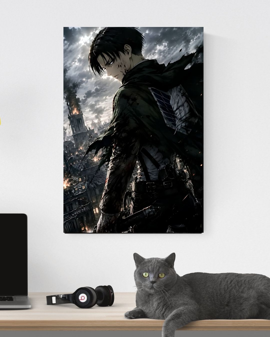 ATTACK ON TITAN LEVI ACKERMAN POSTER 22