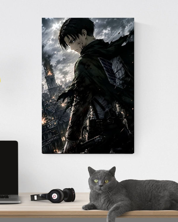 ATTACK ON TITAN LEVI ACKERMAN POSTER 22