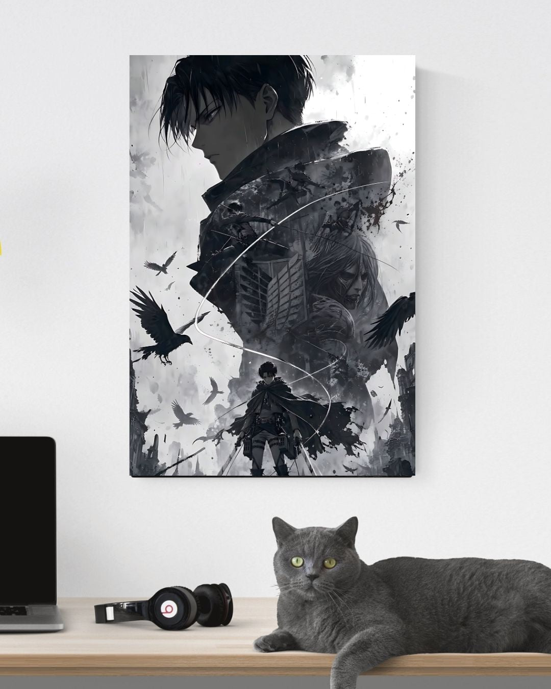 ATTACK ON TITAN LEVI ACKERMAN POSTER 24