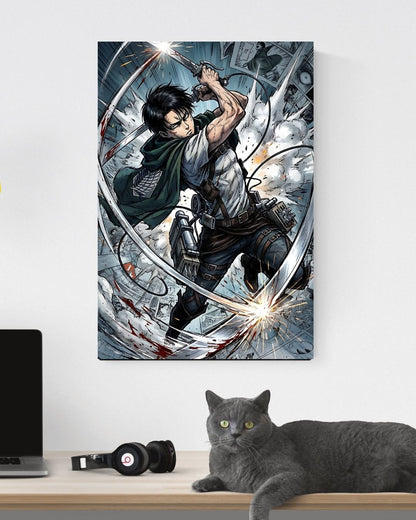 ATTACK ON TITAN LEVI ACKERMAN POSTER 25