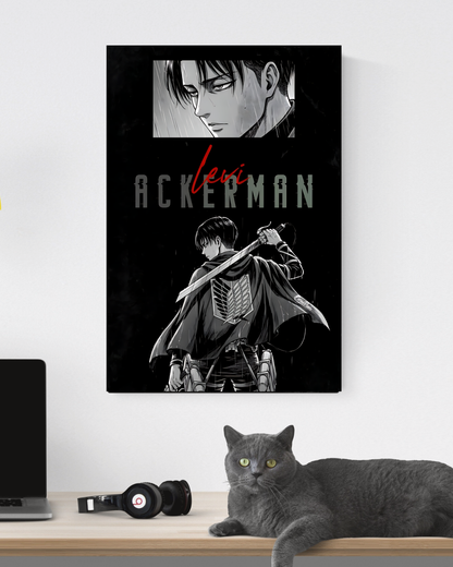 ATTACK ON TITAN LEVI ACKERMAN POSTER 28