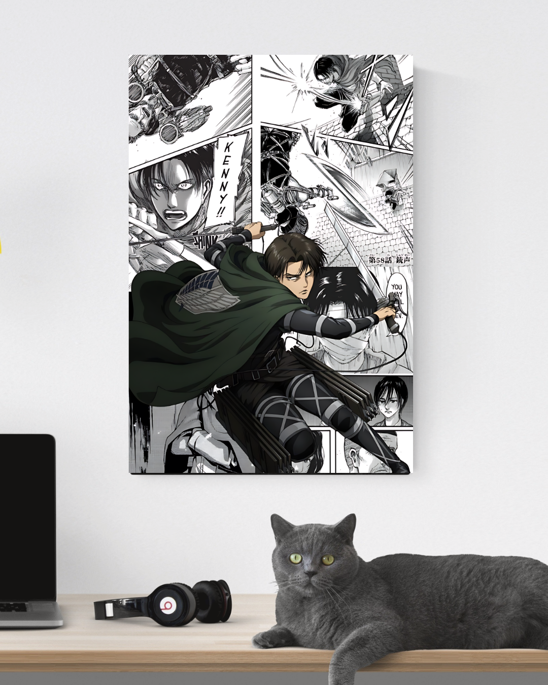 ATTACK ON TITAN LEVI ACKERMAN POSTER 29