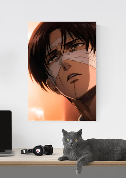 ATTACK ON TITAN LEVI ACKERMAN POSTER 02