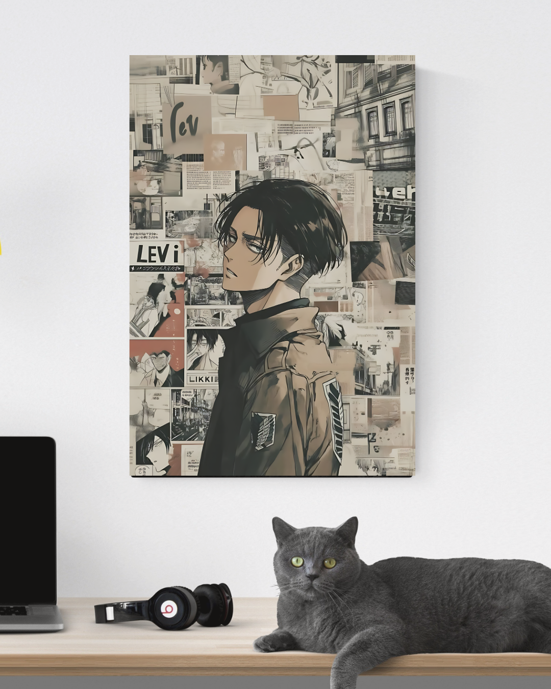ATTACK ON TITAN LEVI ACKERMAN POSTER 30