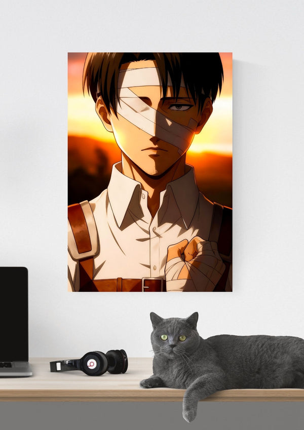 ATTACK ON TITAN LEVI ACKERMAN POSTER 03