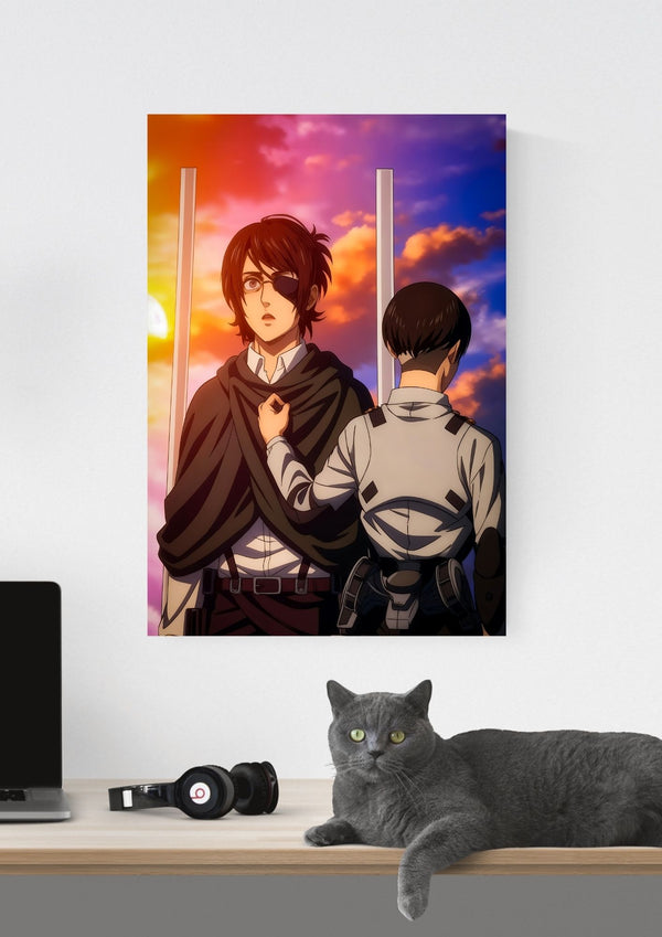 ATTACK ON TITAN LEVI ACKERMAN POSTER 04