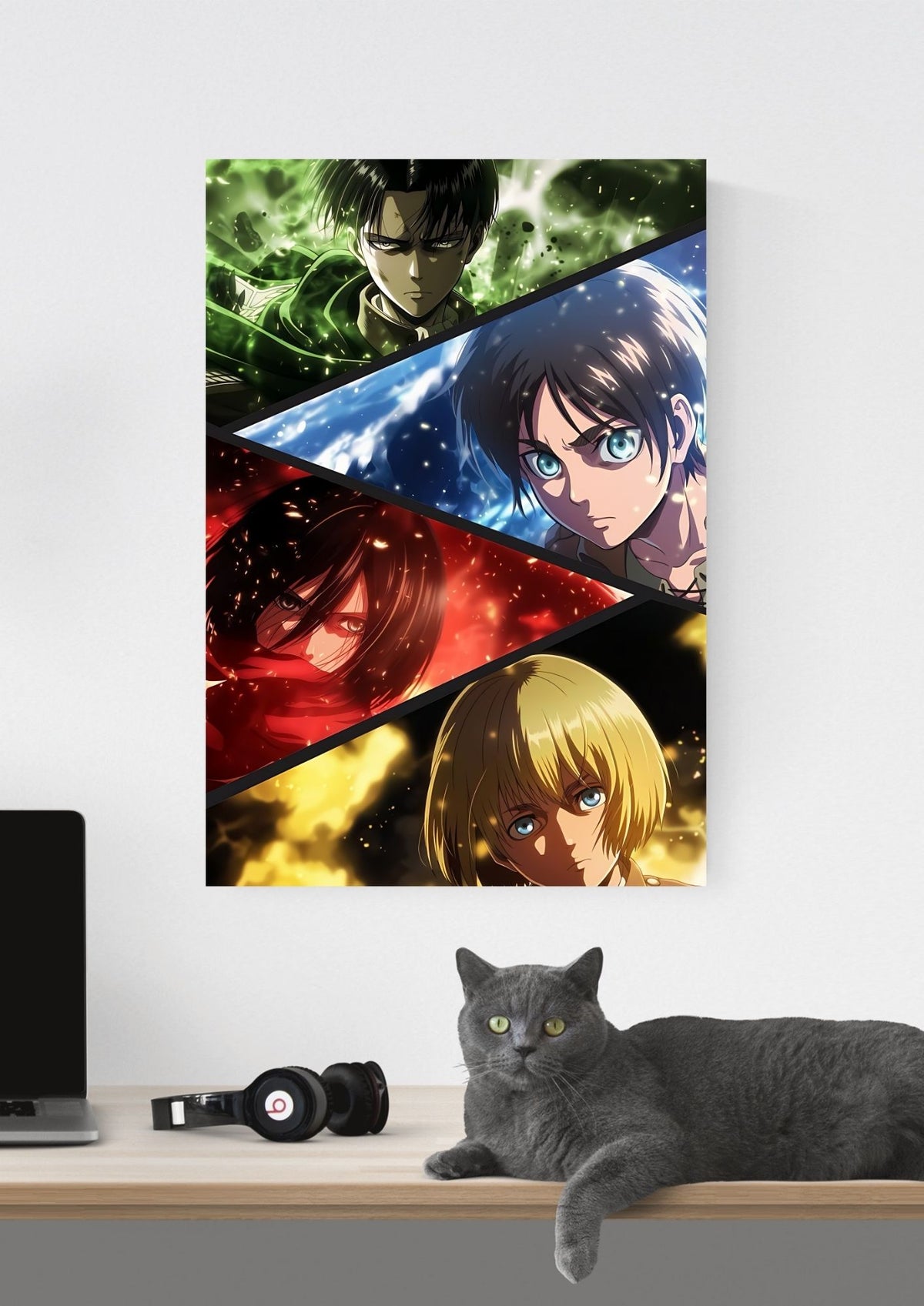 ATTACK ON TITAN TRIO POSTER 01