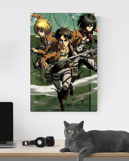 ATTACK ON TITAN TRIO POSTER 03