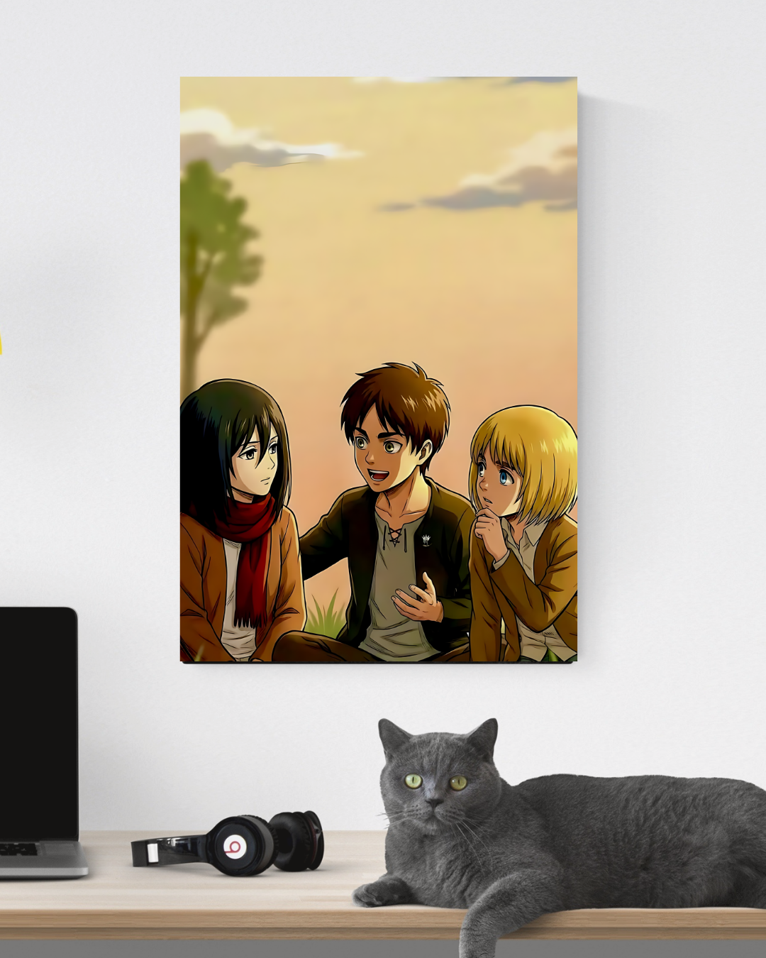 ATTACK ON TITAN TRIO POSTER 04