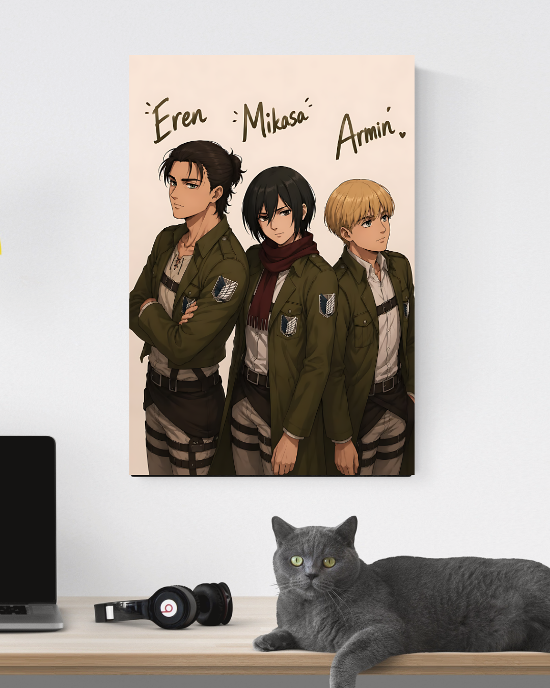 ATTACK ON TITAN TRIO POSTER 06