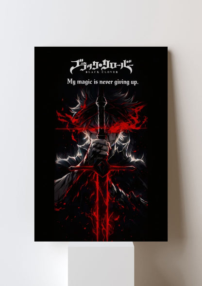 BLACK CLOVER ASTA POSTER 34