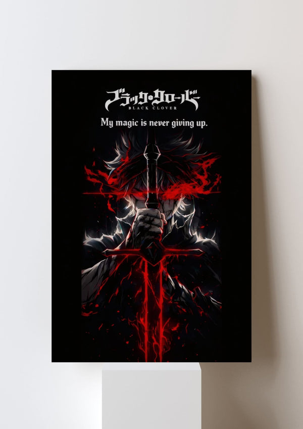 BLACK CLOVER ASTA POSTER 34
